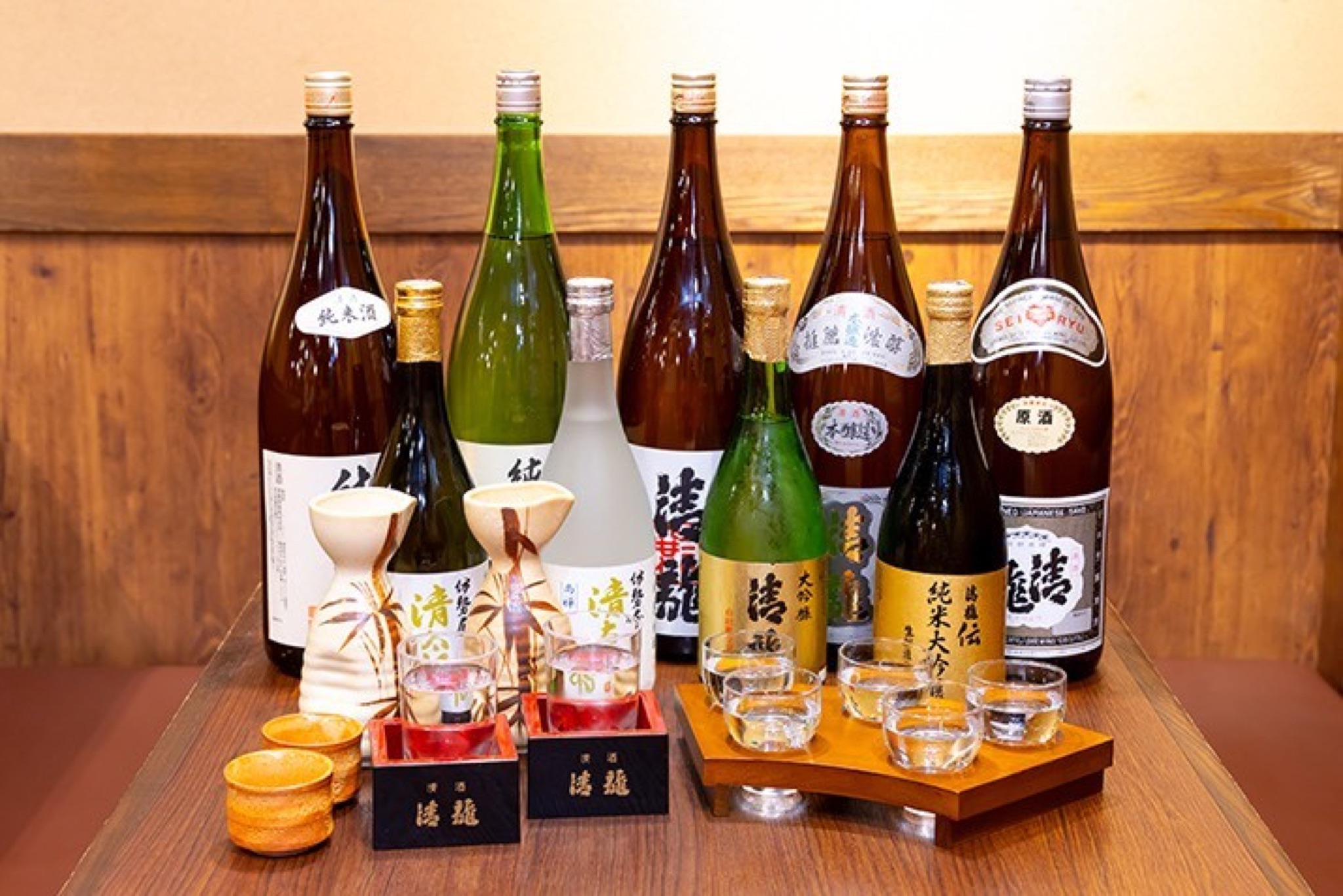 蔵元居酒屋 清龍 自慢の地酒